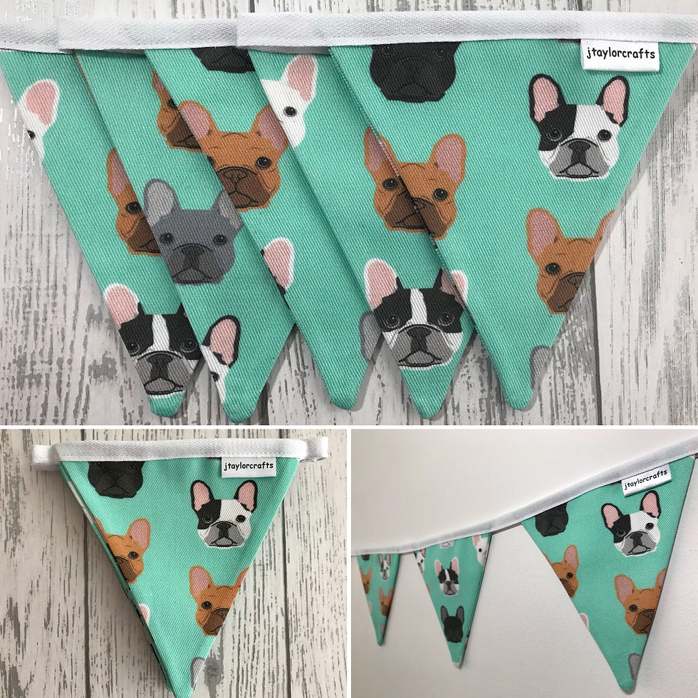 Thumbnail: French Bulldog Green Bunting