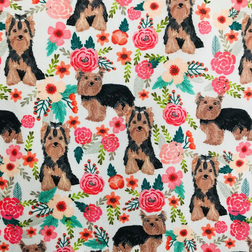 Thumbnail: Yorkshire Terrier Dog Print Cushion Cover