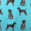 Thumbnail: Turquoise German Shorthaired Pointer Bag for Life