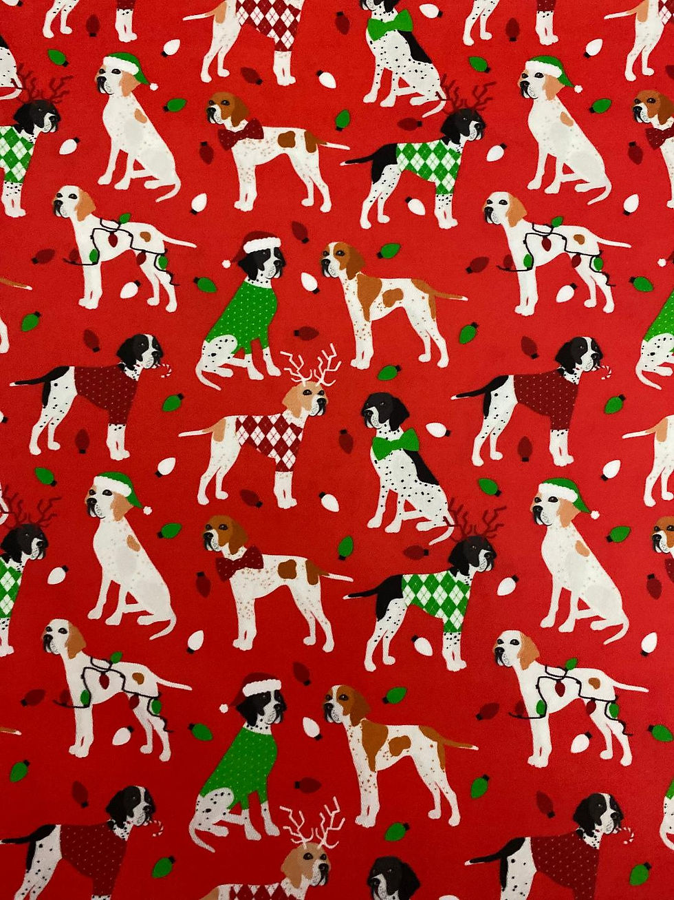 Thumbnail: Pointer Red Christmas Cushion Cover