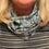 Thumbnail: Blue Abstract Infinity Scarf