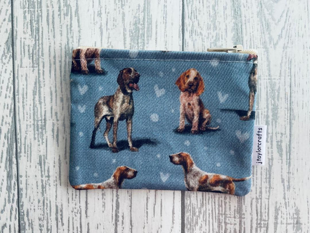 Bracco Italiano  Fabric Coin Purse