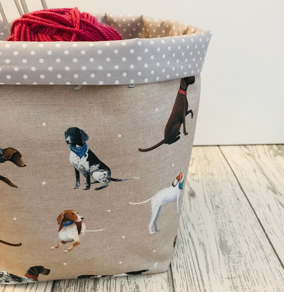 Thumbnail: Vintage Pointer Storage Basket
