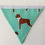 Thumbnail: Green Boxer Mini Bunting