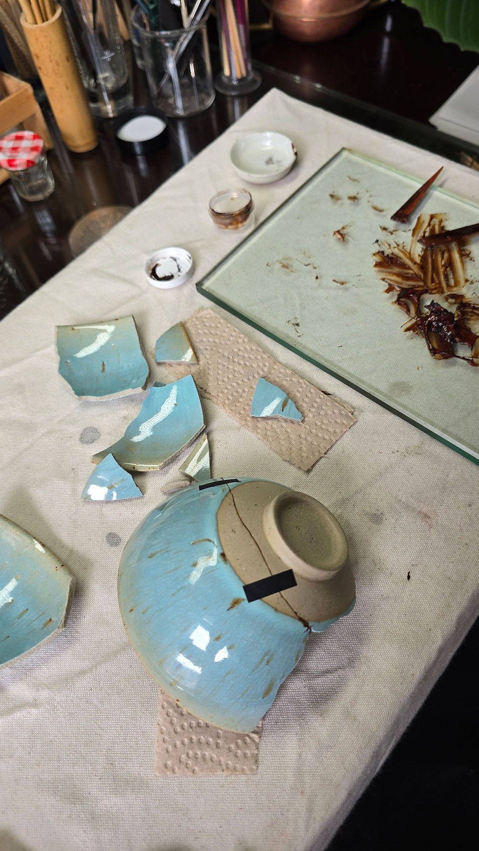 Thumbnail: Kintsugi Chawan Teeschale SEIKA せいか