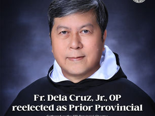 Rev. Fr. Filemon I. dela Cruz Jr., OP, Re-Elected as Prior Provincial