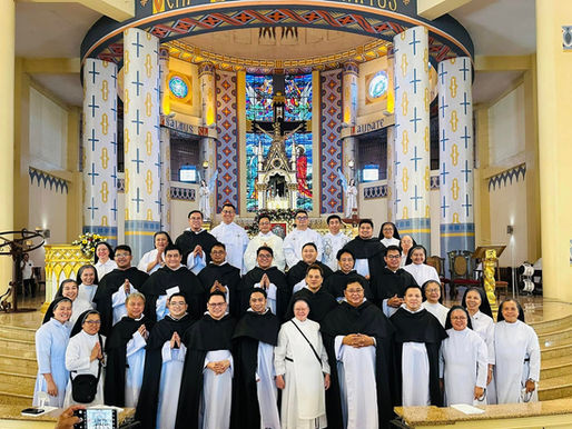 Sixteen Priests of the Diocese of Tarlac Vested with the Dominican Habit