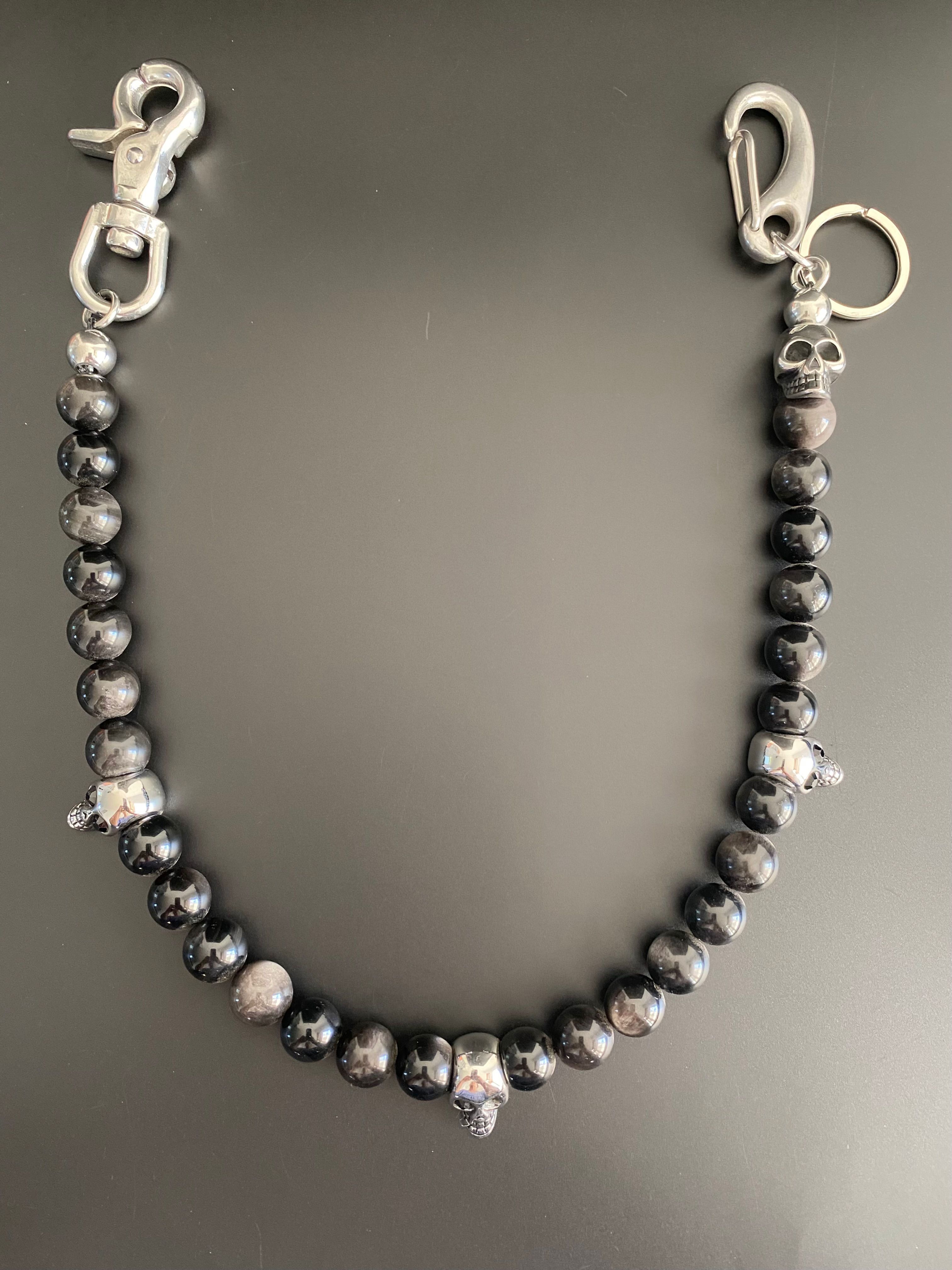 Obsidienne Grise & All Skull