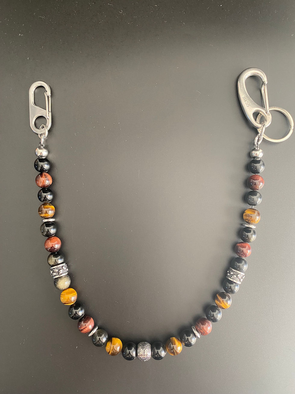 Mix Onyx, Œil de Tigre, Œil de Taureau & Croix