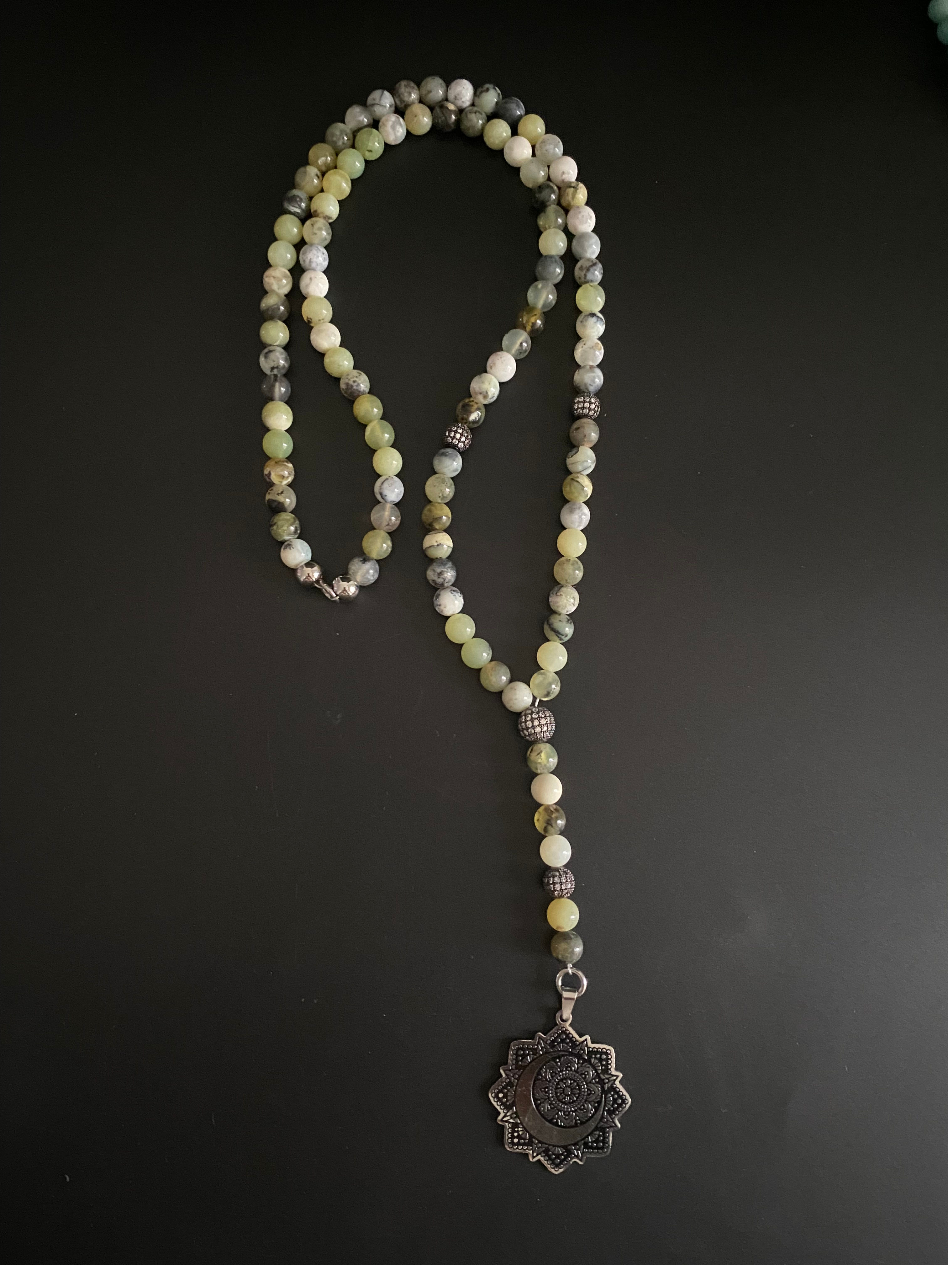 CHAPELET 8MM en Agate Dragon