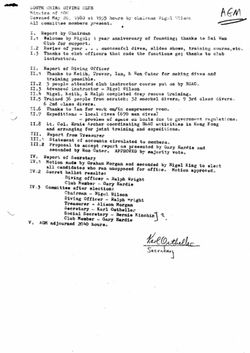 SCDC First AGM Minutes (1980)