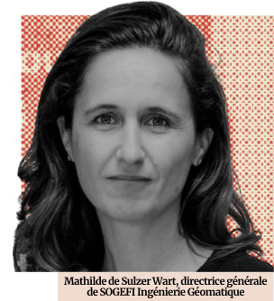 Mathilde de Sulzer Wart, directrice générale de SOGEFI Ingénierie Géomatique