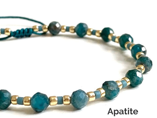 Miniature : Le bracelet pierres naturelles