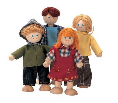 plan toys doll family