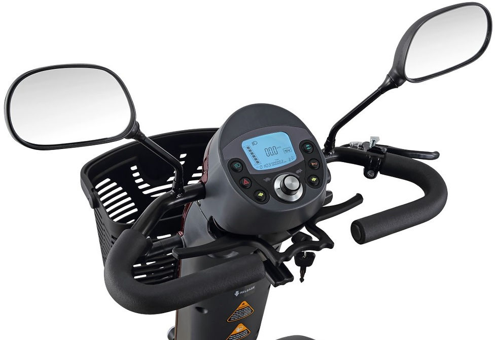 Thumbnail: 15 km/h Elektromobil mit automatischer Magnetbremse