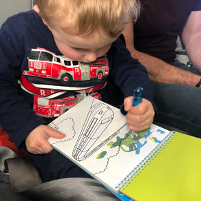 Top tips for flying with a toddler