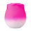Thumbnail: Magenta & White Rose Clitoral Suction Vibrator 10 Modes