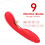 Thumbnail: Crimson Arc 9-Mode Rechargeable Silicone Stimulator