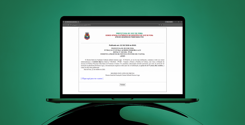 Funalfa divulga resultado final de edital da PNAB para Pontos e Pontões de Cultura