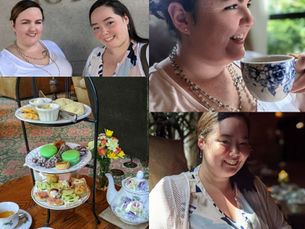 Being the Biggest Person at Afternoon Tea