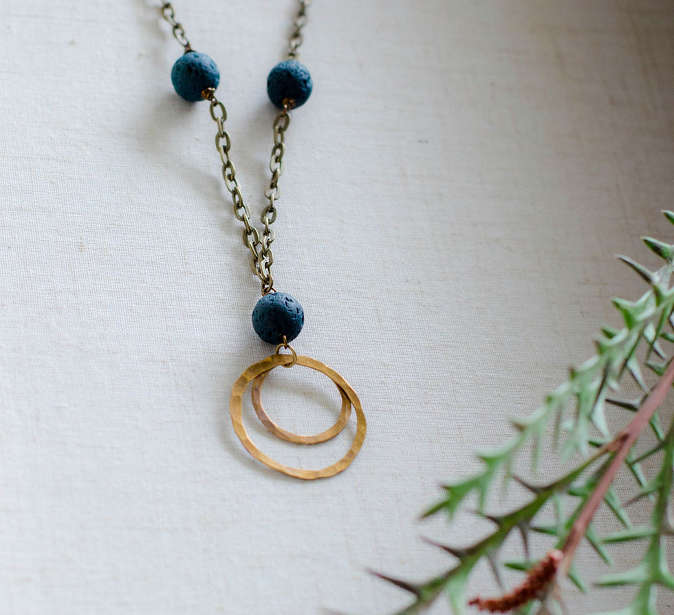 Thumbnail: Juniper Brass Necklace