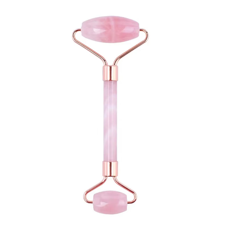 Miniatura: Rolo de jade natural rosto gua sha pedra natural corpo pescoço massageador acupo