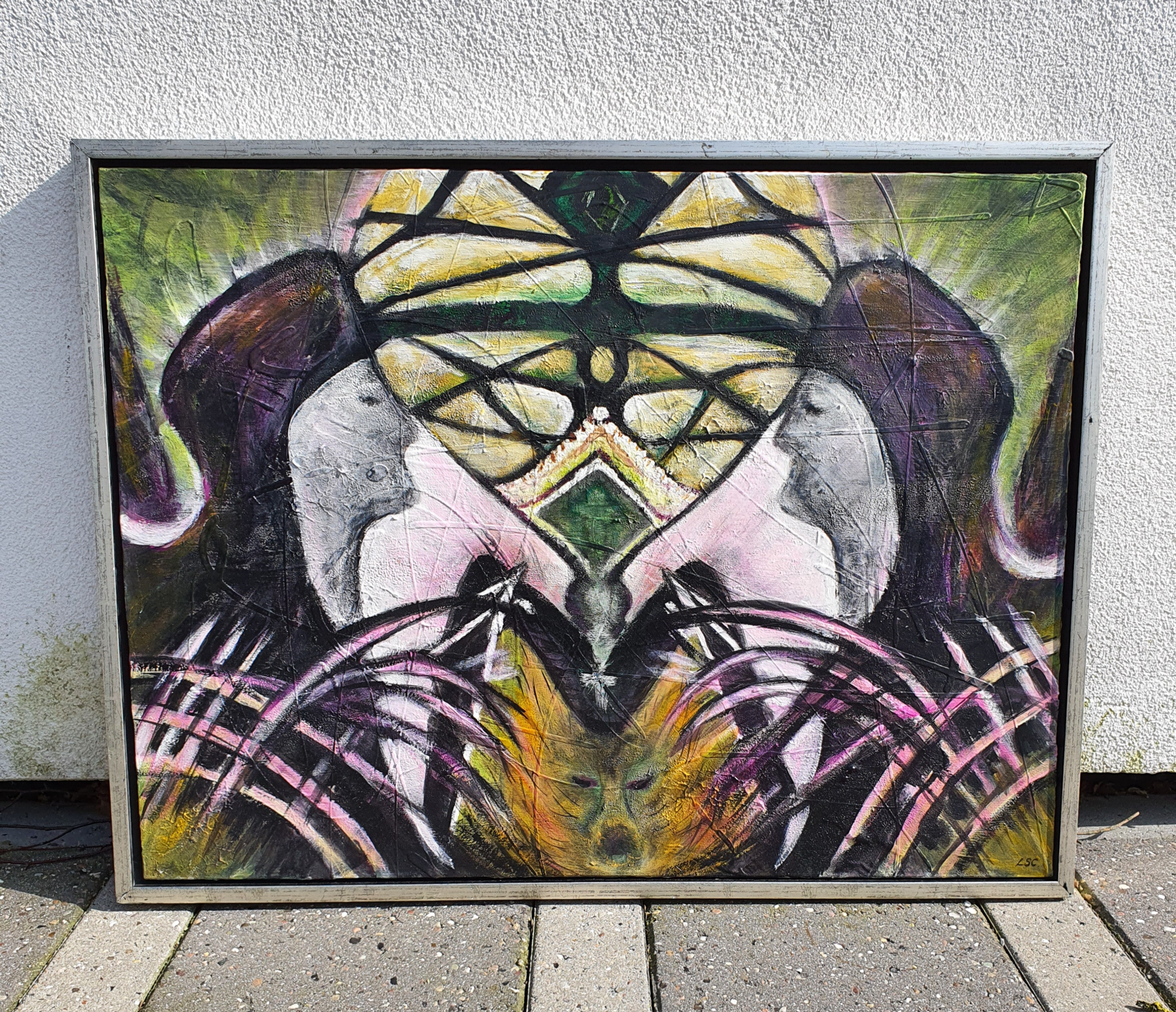 Kunst Maleri / Art Painting Liliann Sølvi