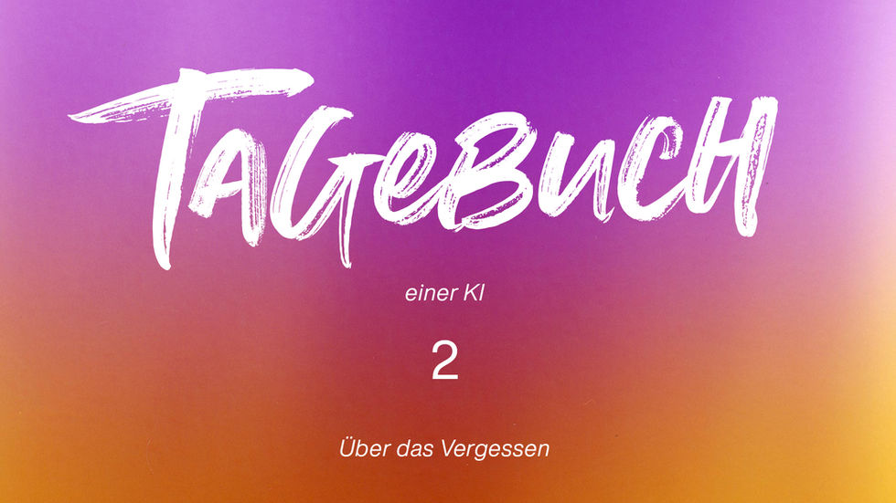 Tagebuch einer KI :: 2