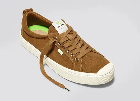 Comfortable Sustainable Shoes and skate sneakers made from organic canvas, leather, and suede.