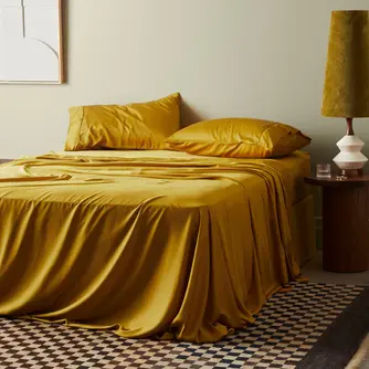 Bamboo bedding, bath, and sleep essentials climate neutral certified.