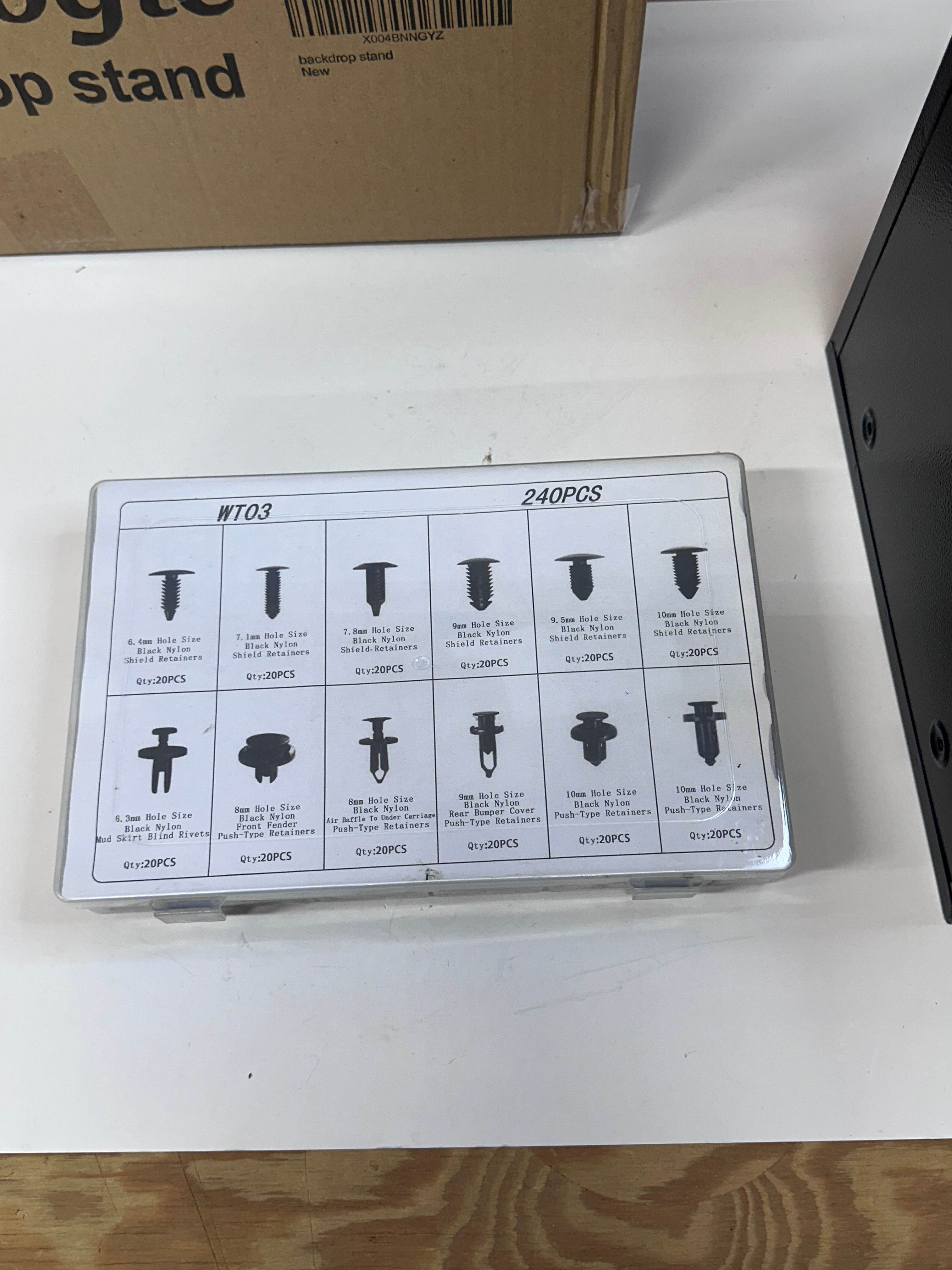 240 PC Automotive Clip Kit