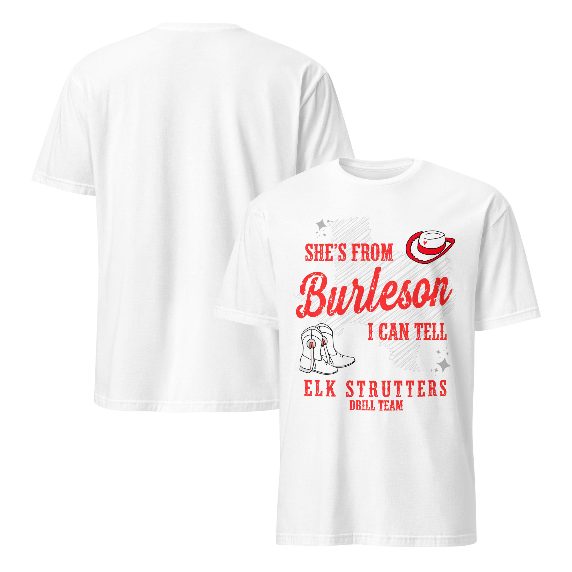 She's From Burleson Unisex T-Shirt