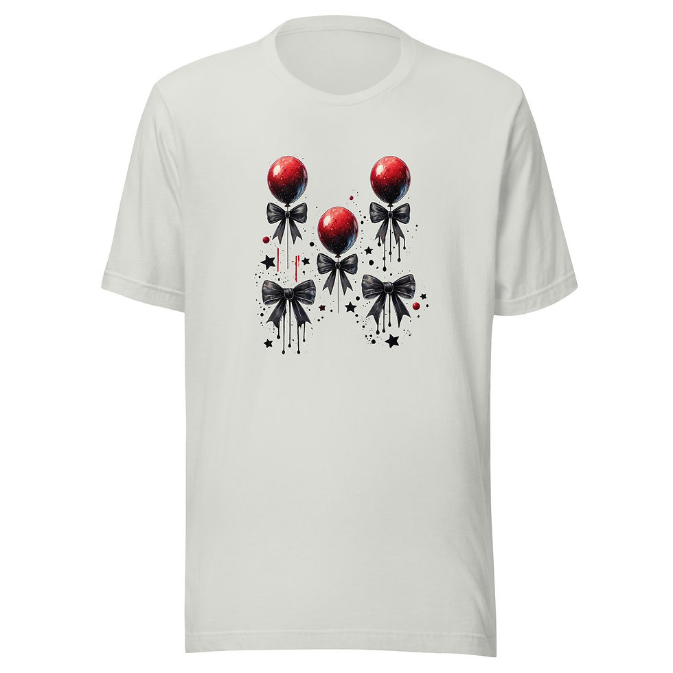 Thumbnail: IT Horror Balloons Unisex t-shirt