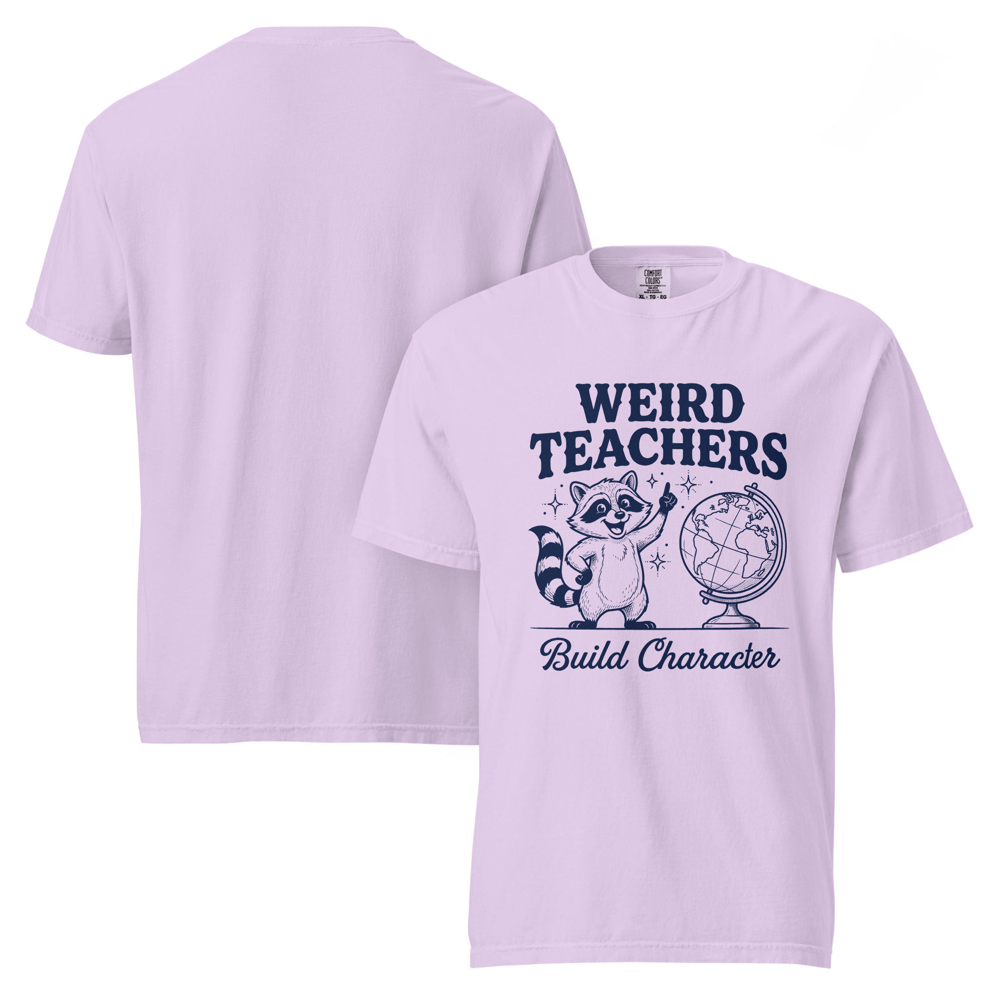 Weird Teachers Unisex Comfort Colors heavyweight t-shirt
