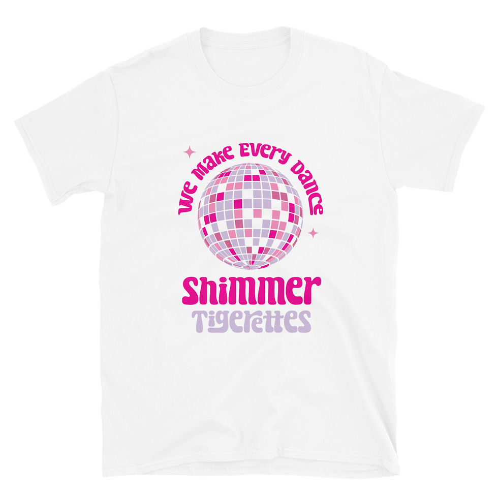 Thumbnail: Tigerettes Shimmer Short-Sleeve Unisex T-Shirt