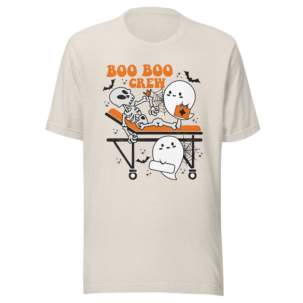 Thumbnail: Boo Boo Crew Unisex t-shirt