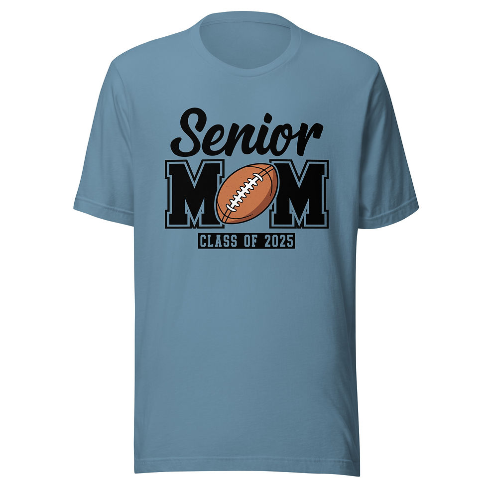 Thumbnail: Football | Senior Mom Unisex t-shirt