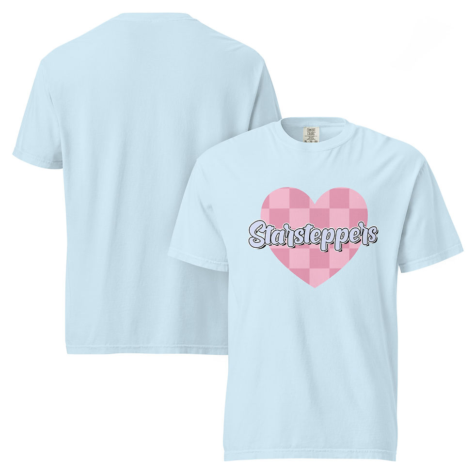 Thumbnail: STARSTEPPERS - Checkered Heart CC Tee