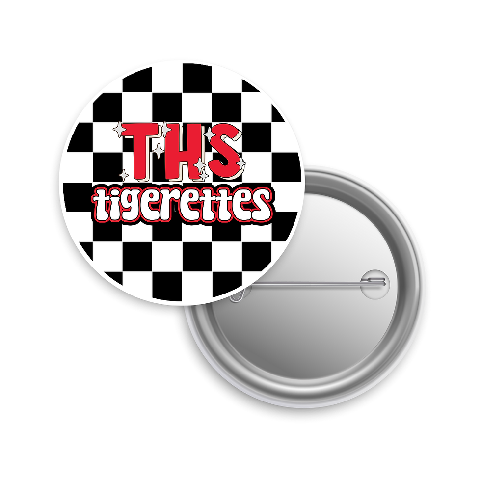 Thumbnail: THS Tigerettes Spirit Pin | Choose Design
