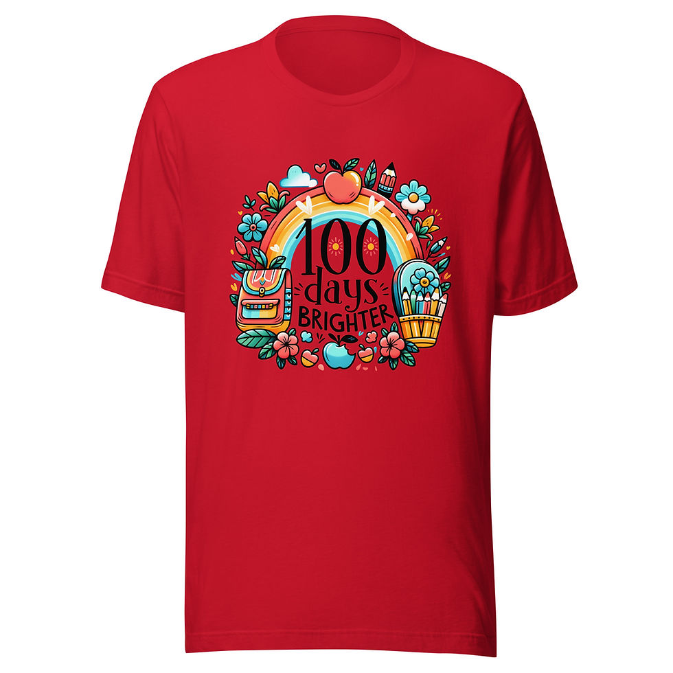 Thumbnail: 100 Days Brighter Unisex t-shirt