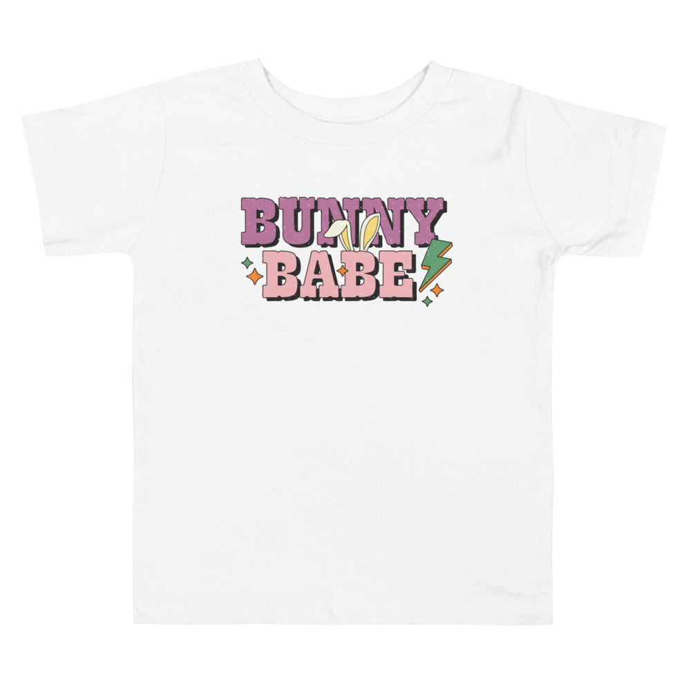 Bunny Babe Toddler Short Sleeve Tee