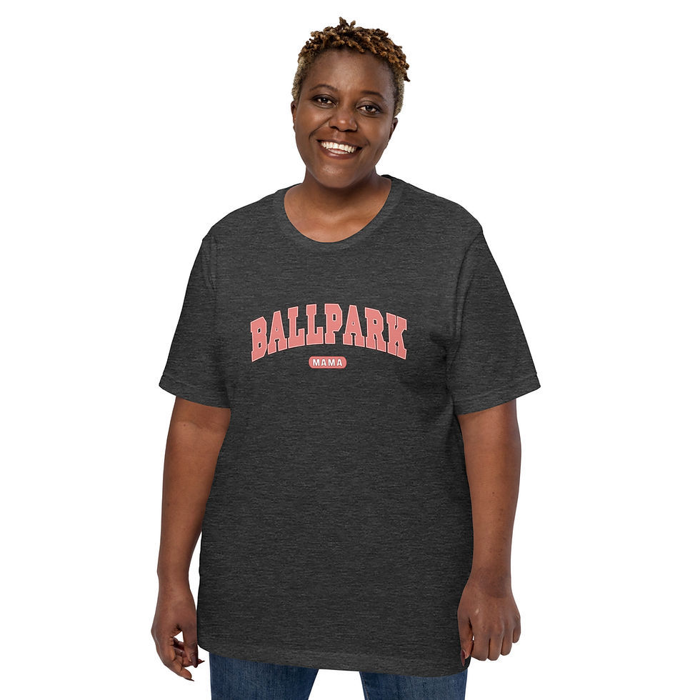 Thumbnail: Ballpark Mama Unisex t-shirt