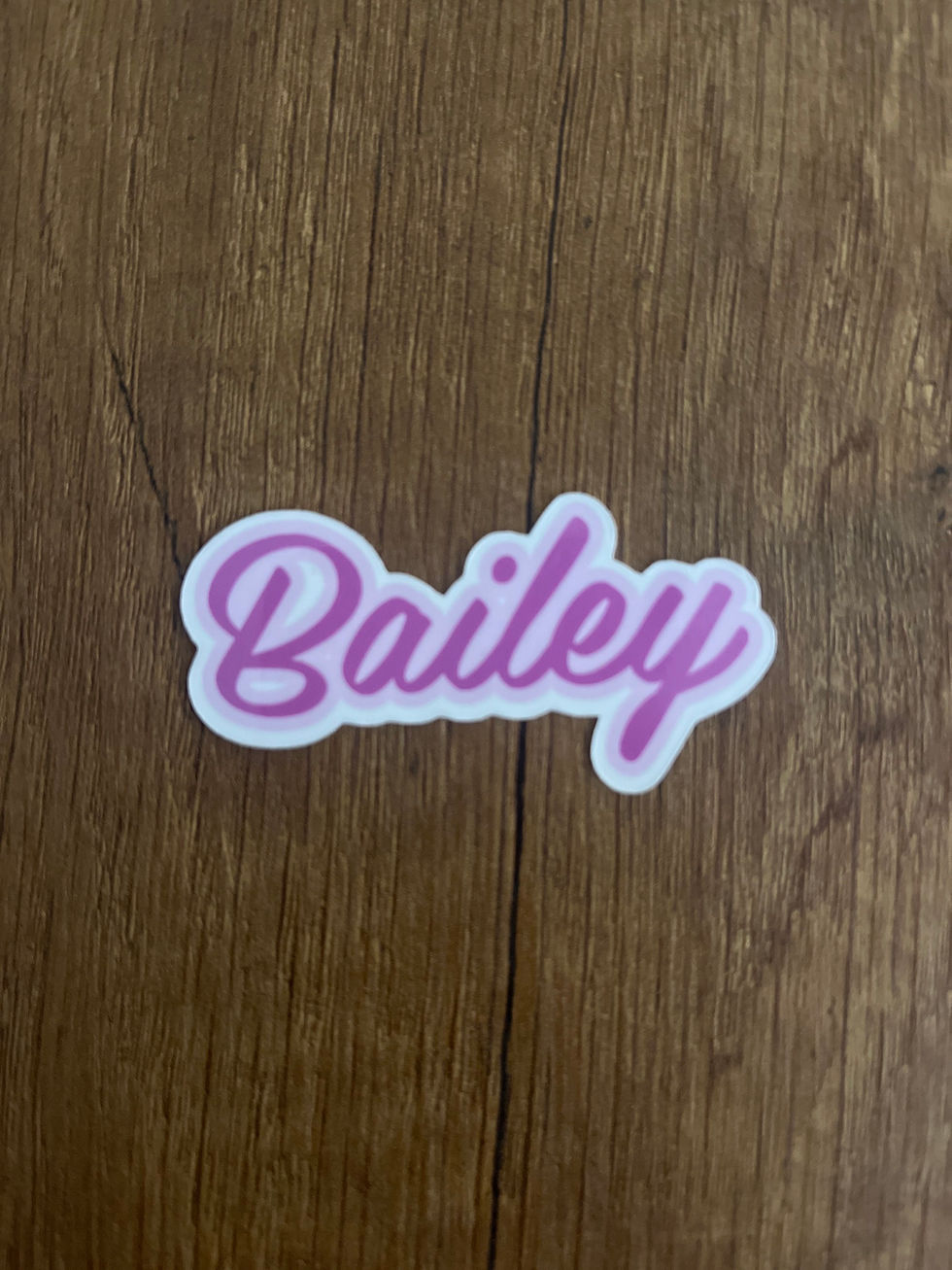 Thumbnail: Bailey Name Sticker - Select Design