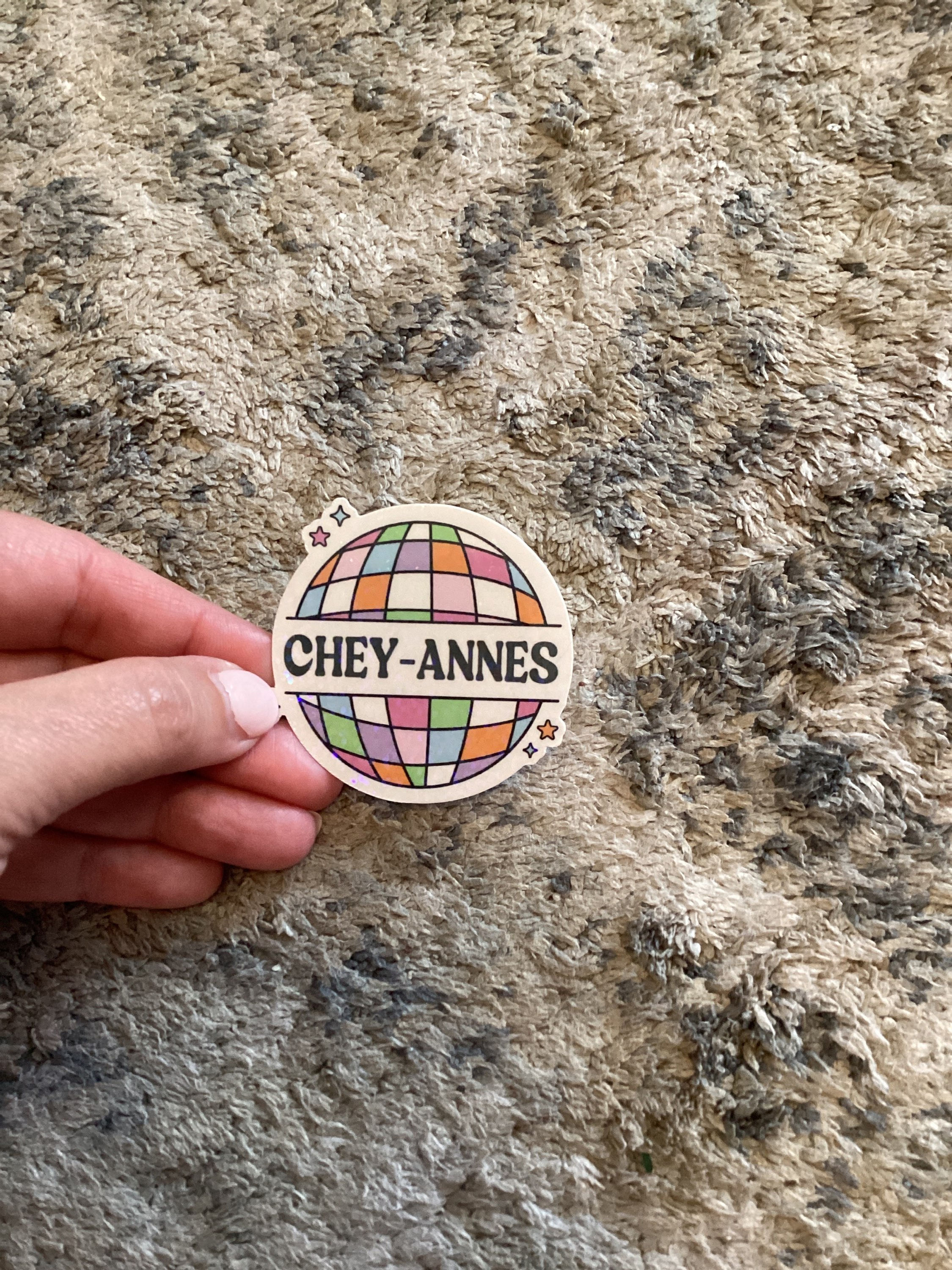 Chey-Annes Sticker - Multiple Design Options