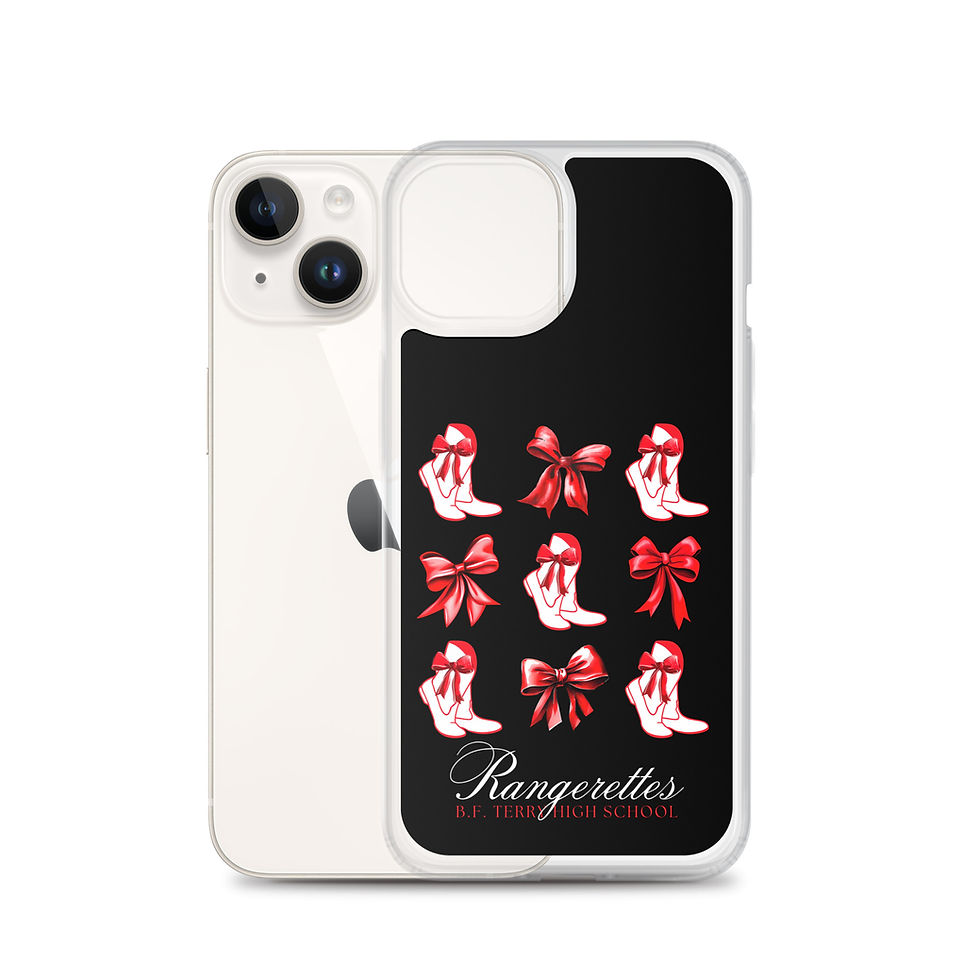 Thumbnail: Coquette Rangerettes | BFTHS Clear Case for iPhone®