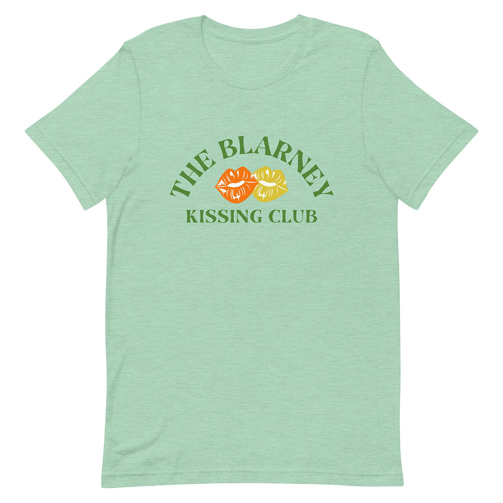 Thumbnail: Blarney Kissing Club Unisex t-shirt