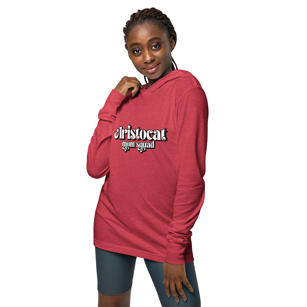Thumbnail: Aristocat Mom Squad - Hooded long-sleeve tee
