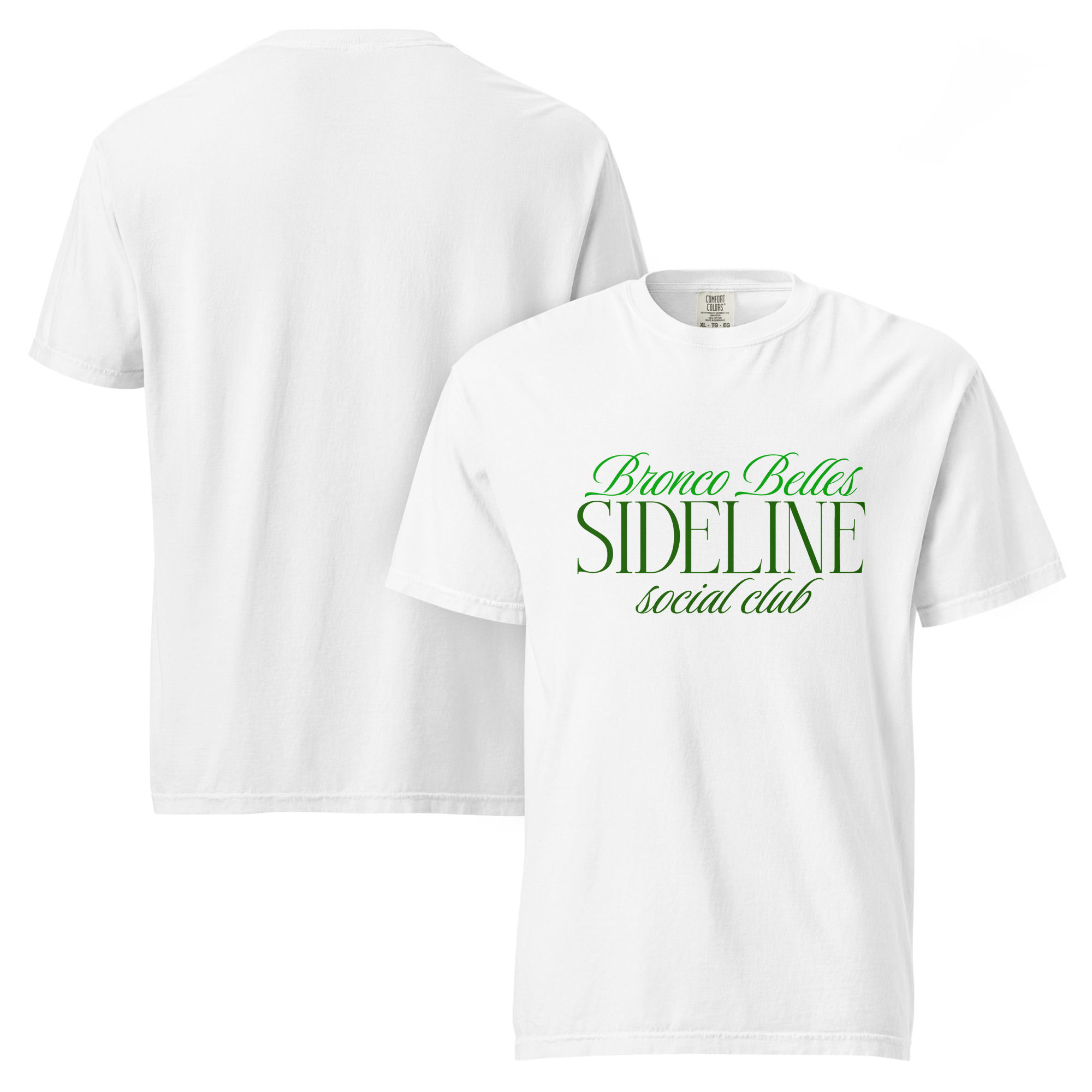 Bronco Belles SC Unisex CC t-shirt