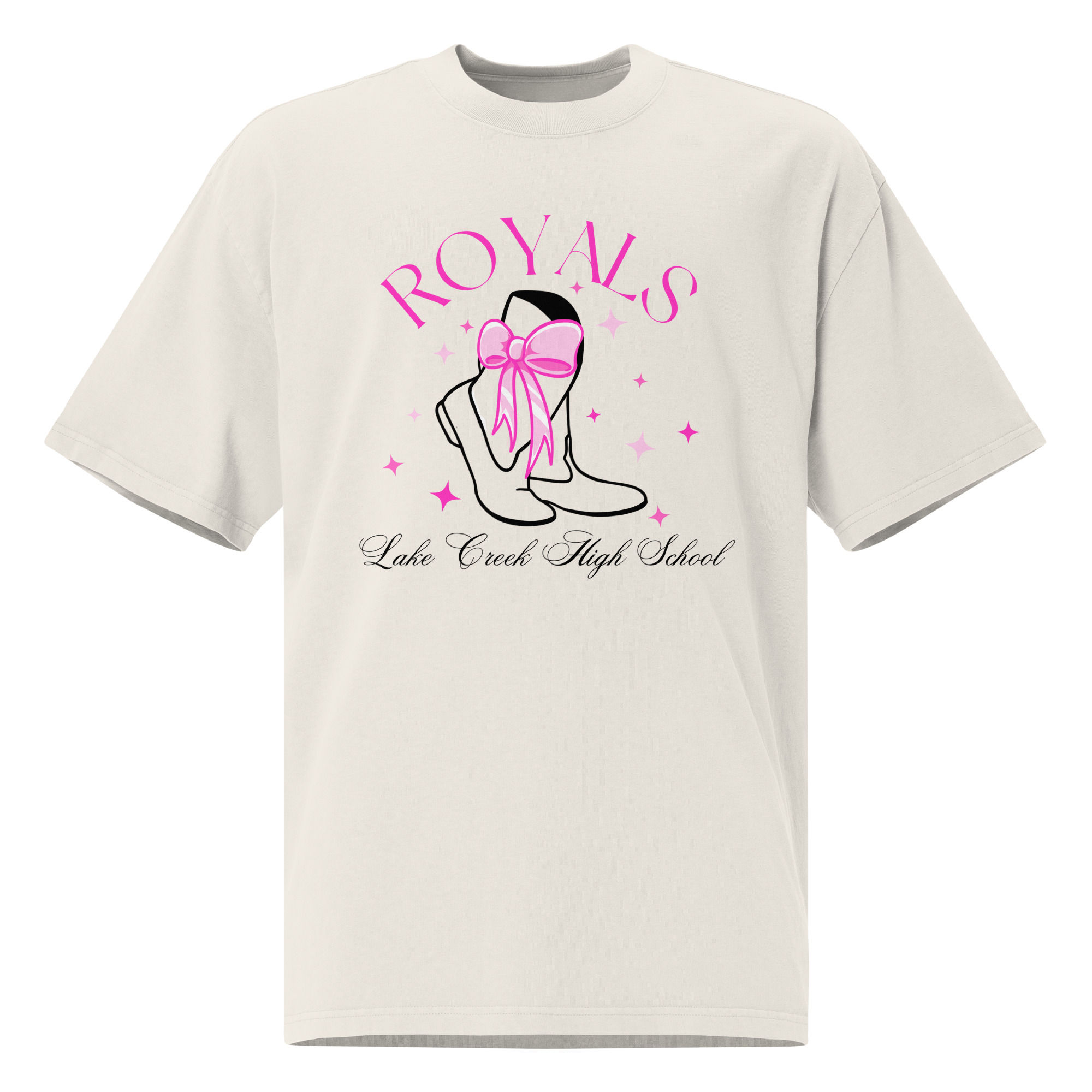 Lake Creek Coquette Oversized faded t-shirt