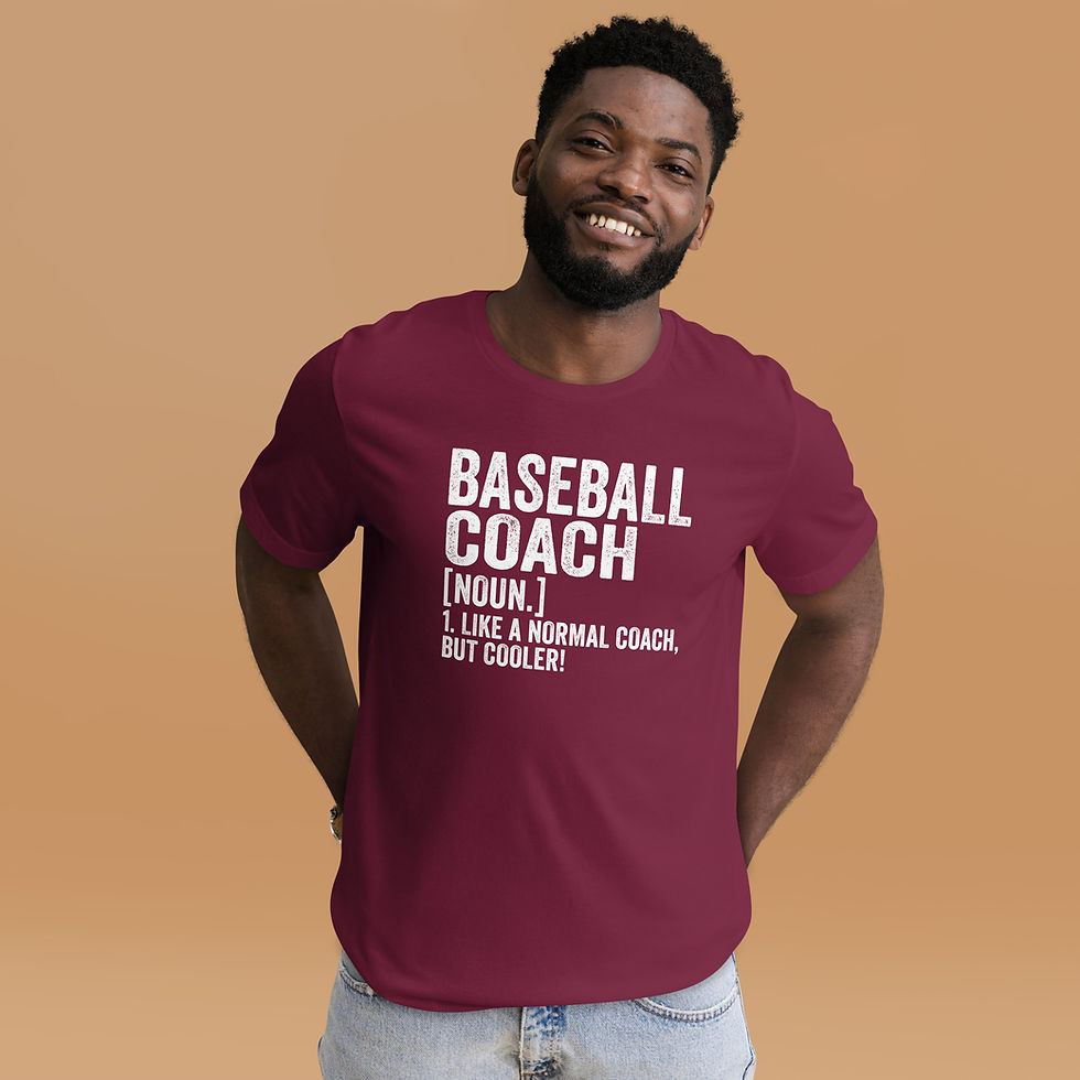 Thumbnail: Baseball Coach | Definition Unisex t-shirt